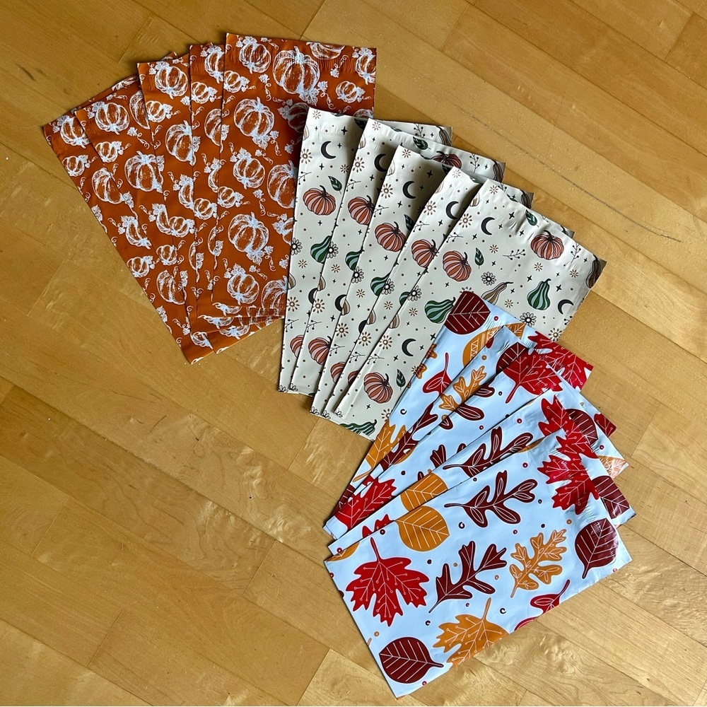 15 Count - Variety Pack of 6x9 Polymailers (FALL)